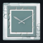 Reloj Cuadrado Moneda Art Deco<br><div class="desc">Gran diseño de reloj. Te encantará como a otros. Tenga la libertad de usar este diseño para otro producto que desee o para el personalizar y agregue su texto. Sígueme por más. Gracias. Que tengas un buen día.</div>