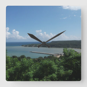 Reloj Cuadrado Montego Bay, Jamaica Clock