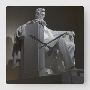 Reloj Cuadrado Monumento a Lincoln