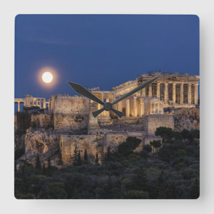 Reloj Cuadrado Monuments The Parthenon Athens, Greece