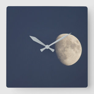 Reloj Cuadrado Moon in the Early Evening