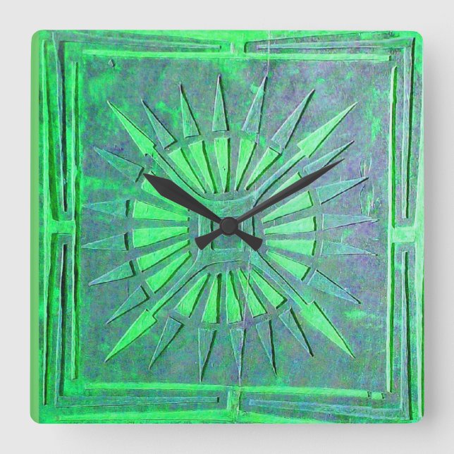 Reloj Cuadrado MORNING STAR , Light Green
