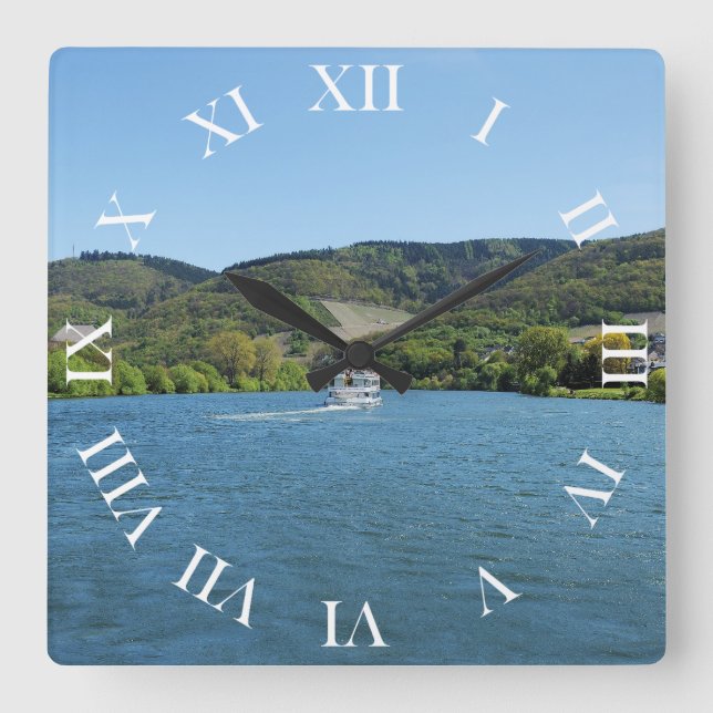 Reloj Cuadrado Mosel bei Andel (Anverso)