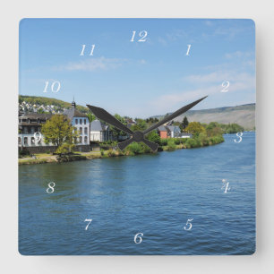 Reloj Cuadrado Mosel en Bernkastel Kues