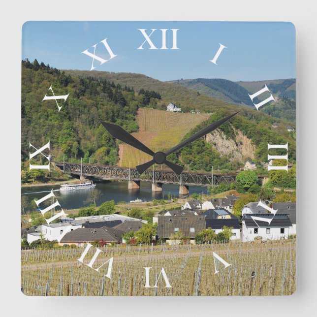 Reloj Cuadrado Moselbrücke bei Bullay (Anverso)
