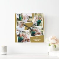 Mostaza moderna multifoto decoración familiar