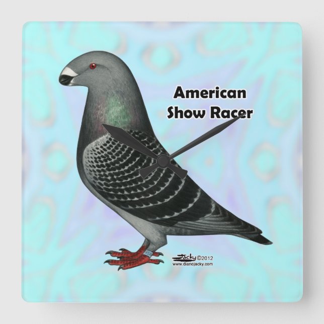 Reloj Cuadrado Mostrar Racer ASR (Anverso)