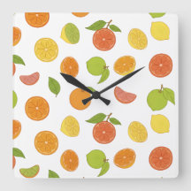 Motif de fruits d'agrumes