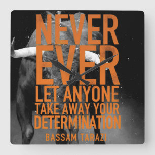 Reloj Cuadrado Motivación de entrenamiento