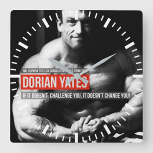 Reloj Cuadrado Motivación de entrenamiento