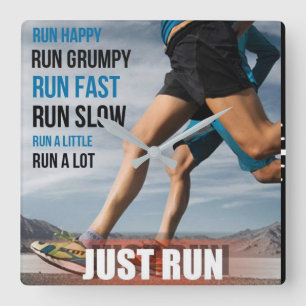 Reloj Cuadrado Motivación de entrenamiento