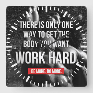 Reloj Cuadrado Motivación para la construcción de cuerpos
