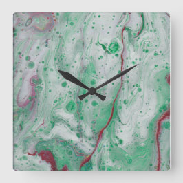 Reloj Cuadrado Mountains style.