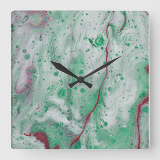 Reloj Cuadrado Mountains style.