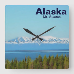 Reloj Cuadrado Mt. Susitna