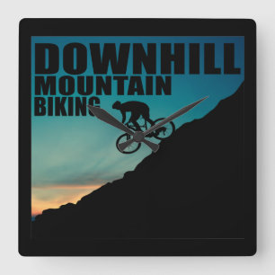Reloj Cuadrado MTB Downhill Ciclismo de Montaña
