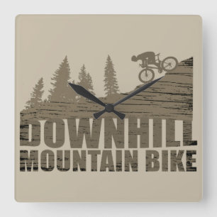 Reloj Cuadrado MTB Downhill Ciclismo de Montaña