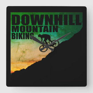 Reloj Cuadrado MTB Downhill Ciclismo de Montaña