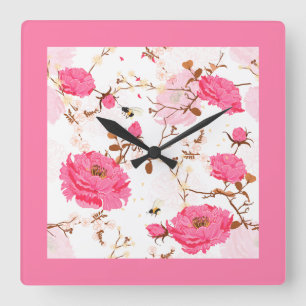 Reloj Cuadrado muelle
