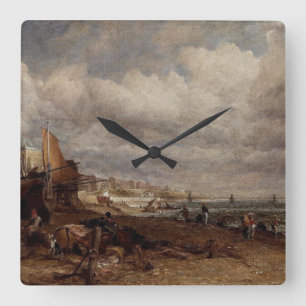 Reloj Cuadrado Muelle de Cadenas en Brighton por John Constable