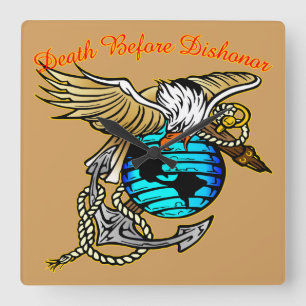 Reloj Cuadrado Muerte de Badazz Eagle antes de la deshonra