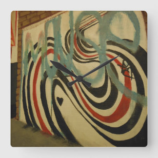 Reloj Cuadrado muro conmemorativo elliott smith