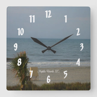 Reloj Cuadrado Myrtle Beach, SC. #1
