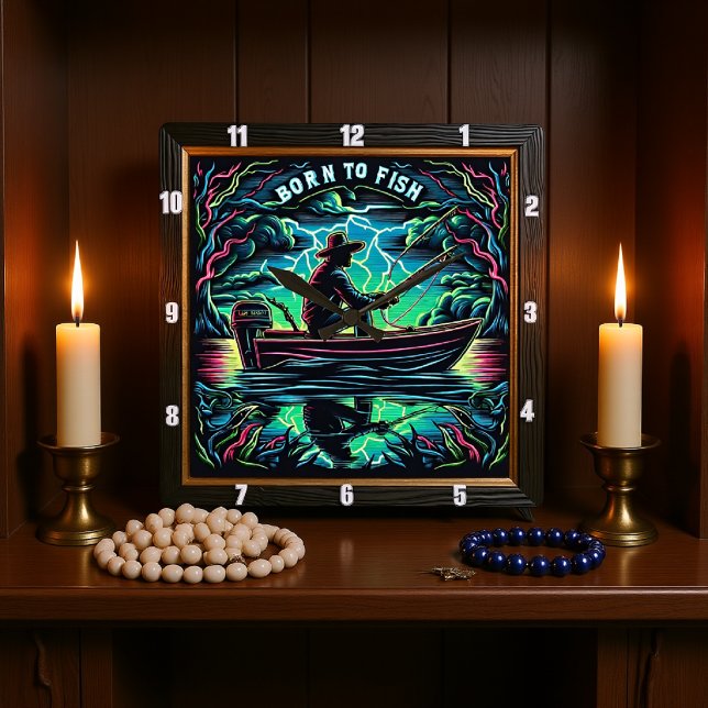 Reloj Cuadrado Nacido para alimentar la tormenta sobre las aguas  (Subido por el creador)