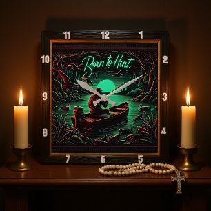 Reloj Cuadrado Nacido para cazar la caza rusa