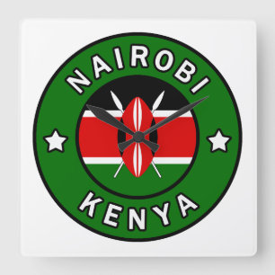 Reloj Cuadrado Nairobi Kenya