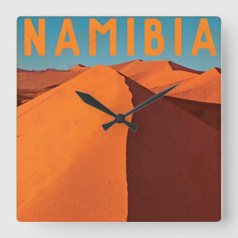 Reloj Cuadrado Namibia vintage