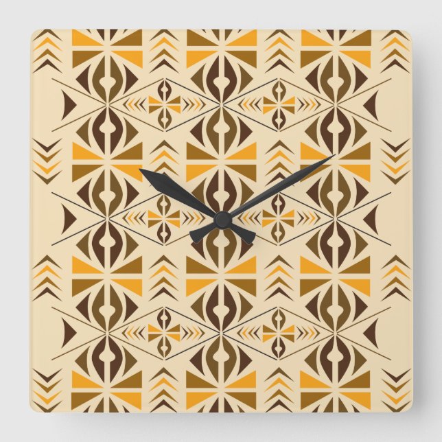 Reloj Cuadrado Navajo (Anverso)