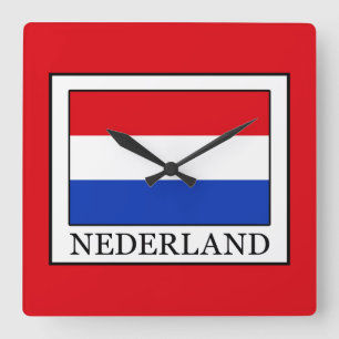 Reloj Cuadrado Nederland