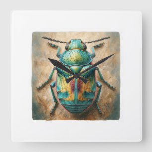Reloj Cuadrado Neopalame Butterfly 300724IREF242 - Watercolor