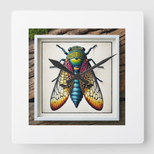 Reloj Cuadrado Neoptychodes dorsal view 240824IREF227 - Watercolo