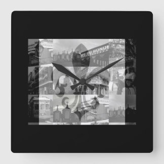 Reloj Cuadrado New Orleans [reloj de pared]