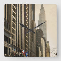New York, E 42 St and Chrysler Building