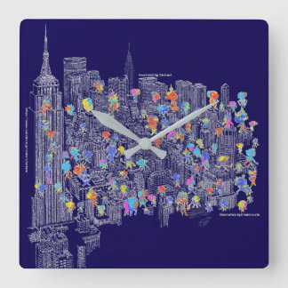 Reloj Cuadrado NewYorkCity 33st.