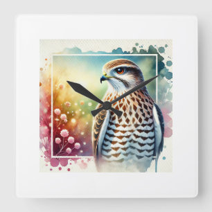 Reloj Cuadrado Nighthawk Elegance 061124AREF144 - Watercolor