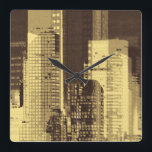 Reloj Cuadrado Nightline III<br><div class="desc">Décor casero</div>