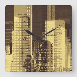 Reloj Cuadrado Nightline III