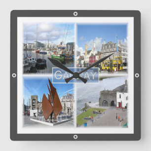 Reloj Cuadrado NIR004 GALWAY, Irlanda,