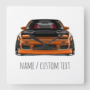 Reloj Cuadrado Nissan Silvia S-Chassis 240sx especificaciones de
