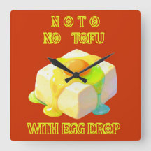 No al tofu con huevo caído
