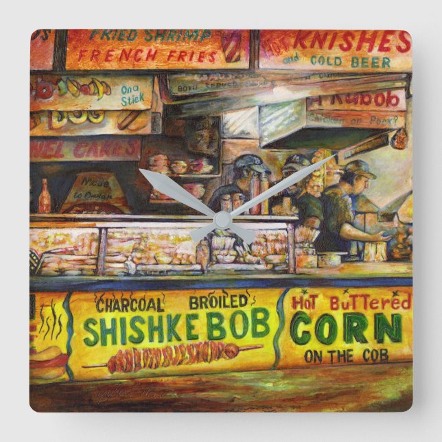 Reloj Cuadrado No puedes competir con eso (Anverso)