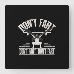 Reloj Cuadrado No se fastidien las curiosas plazas de trabajo de 