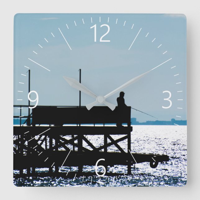 Reloj Cuadrado Noche (Anverso)