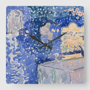 Reloj Cuadrado Noche de Venecia del festival del redentor