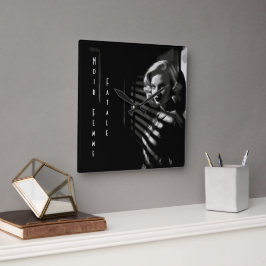 Reloj Cuadrado Noir Femme Fatale