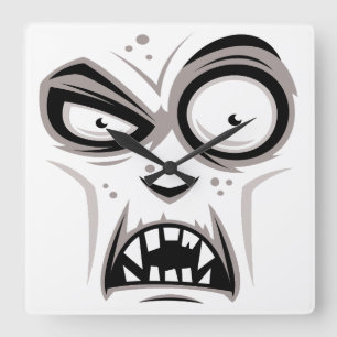 Reloj Cuadrado Nosferatu Vampire Face